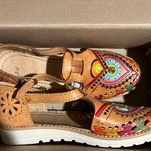 Mexican leather huaraches
